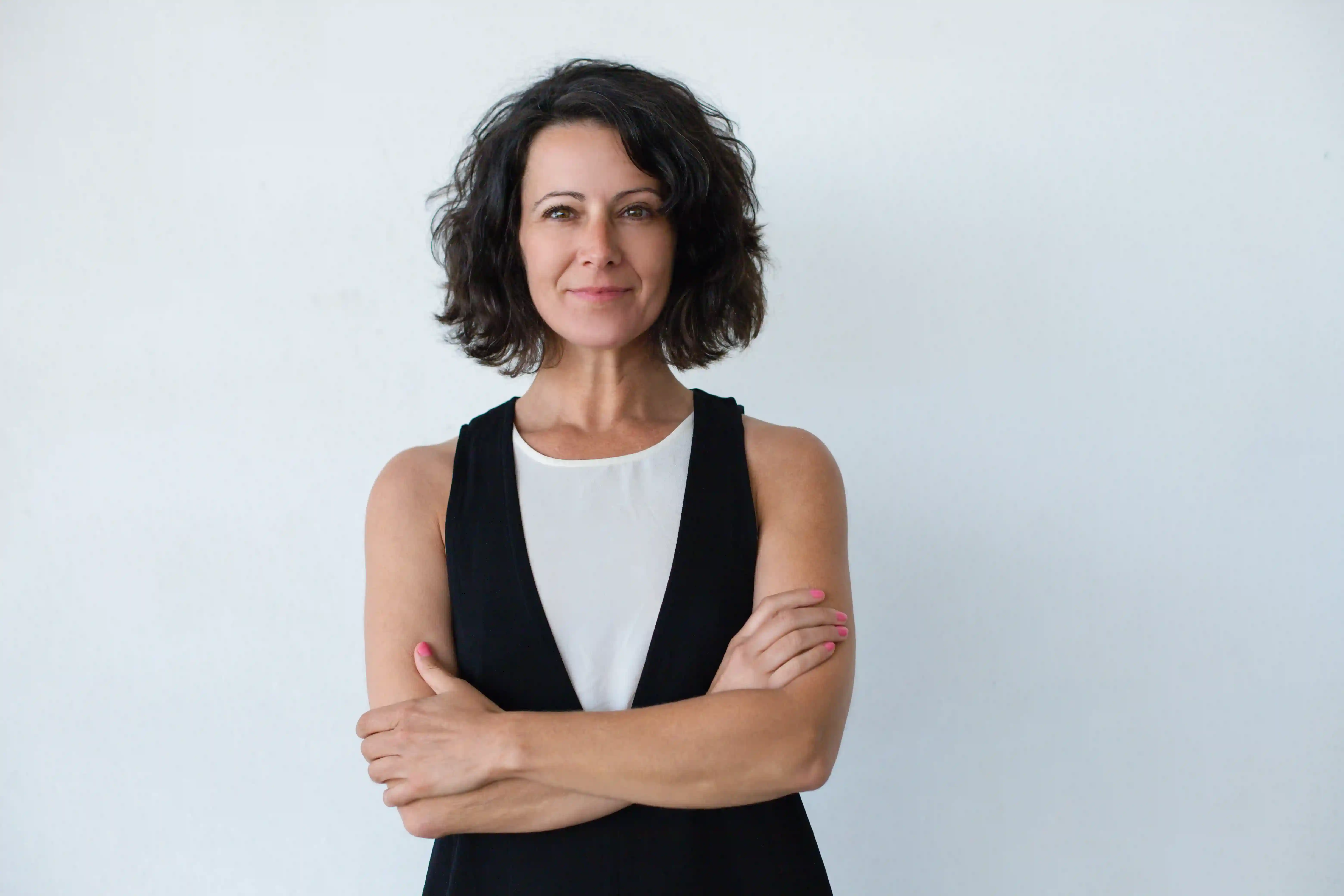 Portrait d'une cliente satisfaite